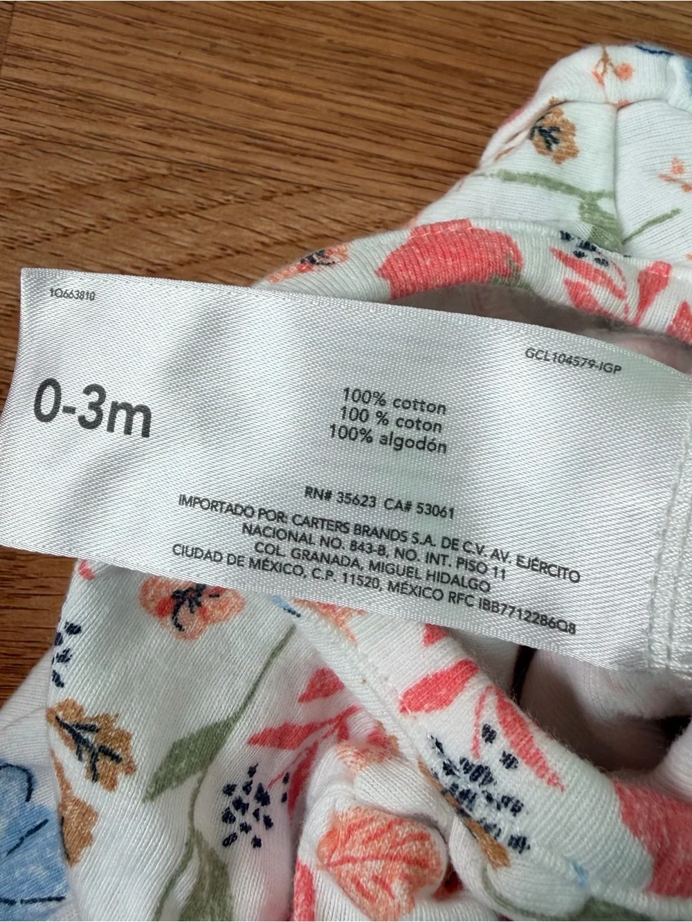 Carters 0-3 Month Dress